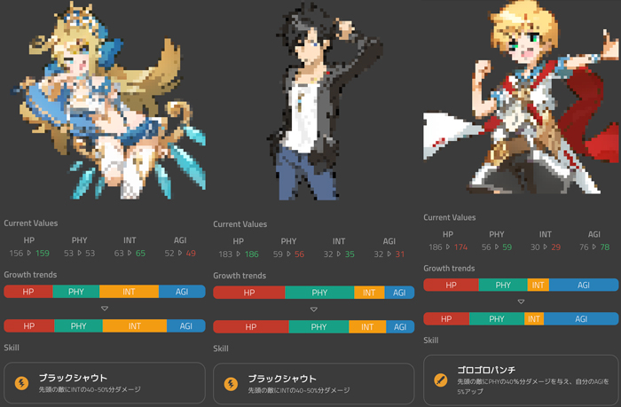 アートエディットの作例4 – My Crypto Heroes(マイクリ)攻略
