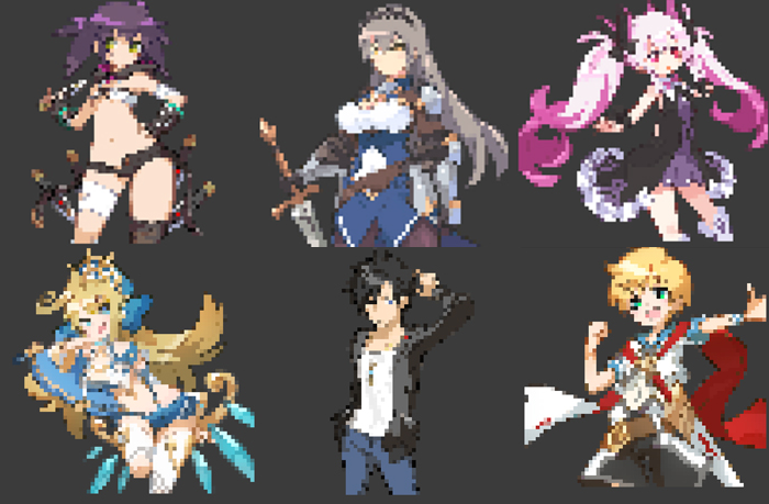 アートエディットのサンプル – My Crypto Heroes(マイクリ)攻略