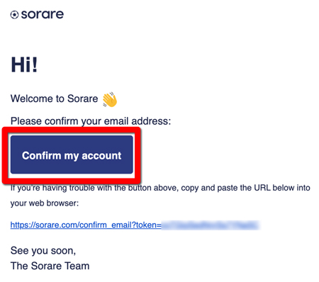 メール認証 - SORAREの始め方と遊び方